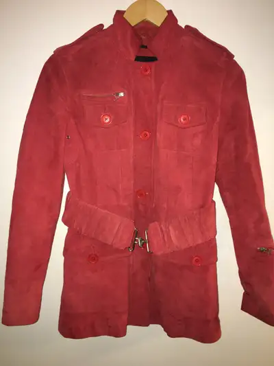 Suede jacket , View more