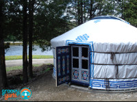 12 ft Mongolian yurt for sale made by “groovy yurts”