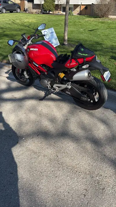 2012 Ducati Monster, 32000km It has been well-maintained with only 2 owners. The bike features a dis...