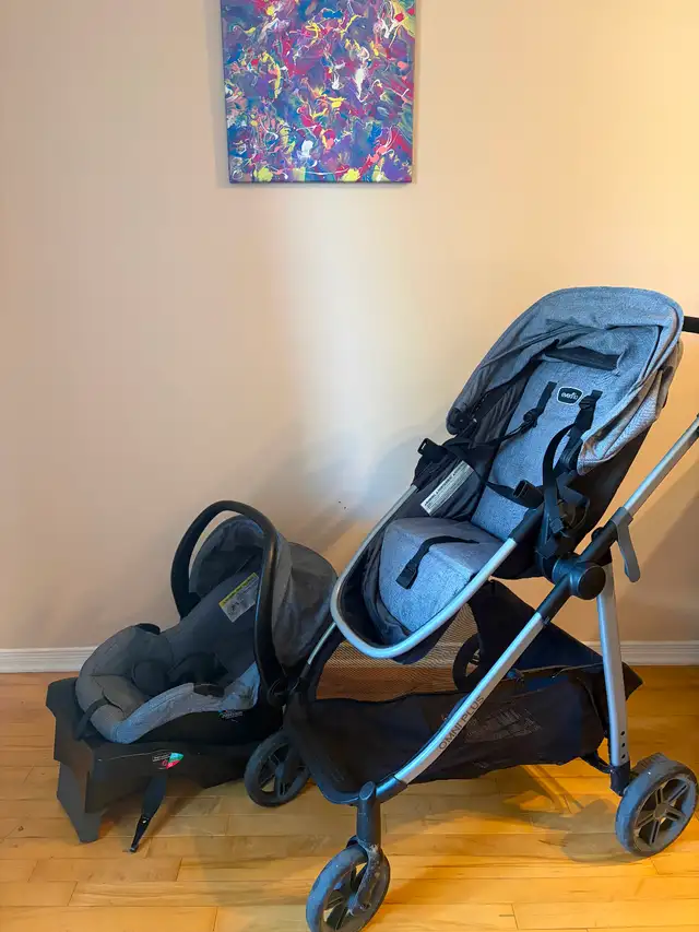 Evenflo Omni Plus Stroller and Car Seat in Strollers, Carriers & Car Seats in Ottawa - Image 2