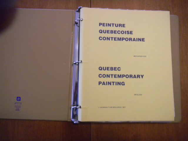 Diapositives de peintures Québécoise dans Art et objets de collection  à Ville de Montréal - Image 2