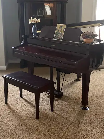 Luxury Digital/Manual ROLAND Baby Grand Piano, View more