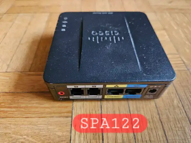 Unlocked VOIP Adapters Cisco Linksys SPA2102 SPA122 HT502 in Networking in City of Toronto - Image 3