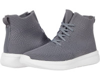 Brand New Clarks Women Size 6.5 Mid Sneakers in Grey, BNIB