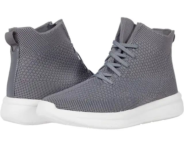 Brand New Clarks Women Size 6.5 Mid Sneakers in Grey, BNIB in Other in Edmonton - Image 2