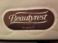 Double bed  Beautyrest pillow top $250