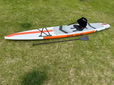 14’ inflatable paddle board, View more