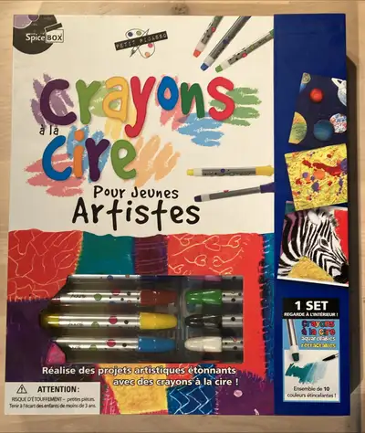 Crayons de cire pour jeunes artistes, View more
