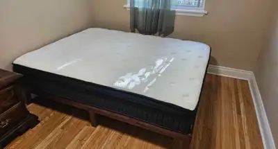 Queen and twin size mattresses + Bed Frames for Sale ️ • Available to pickup from April end onwards....