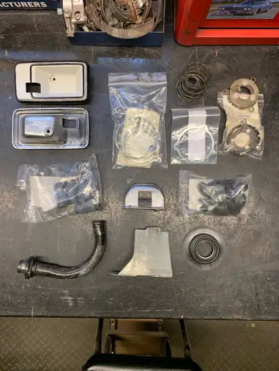 Offered here are used Corvette restoration parts, perfect for your vintage vehicle project! These pa...