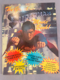 Vintage The Great Superman Movie Book! (1978 DC Comics Inc.)