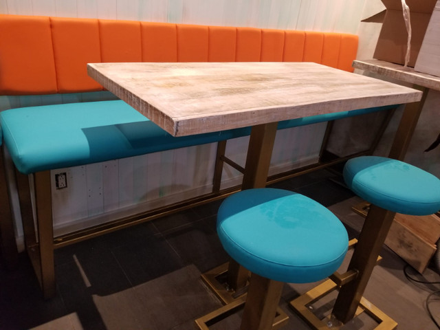 CHAISE TABLE ET  BANQUETTE POUR RESTO,HOTEL.CAFE,BAR ..... dans Mobilier de salle à manger et cuisine  à Ville de Montréal - Image 3