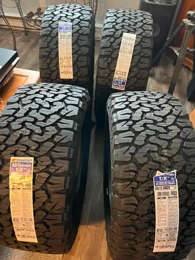 Brand new K02’s 33/12.50/20 Never mounted $2400