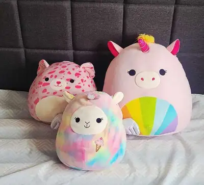 Medium Large Sqishmallows (without tags (all for the price) see , View more