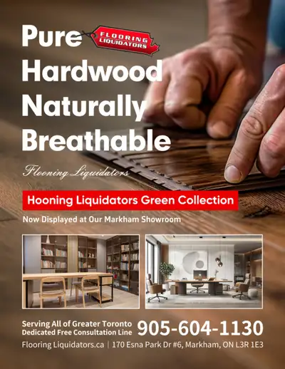 Premium Pure Hardwood Flooring – Green Collection | Markham, View more