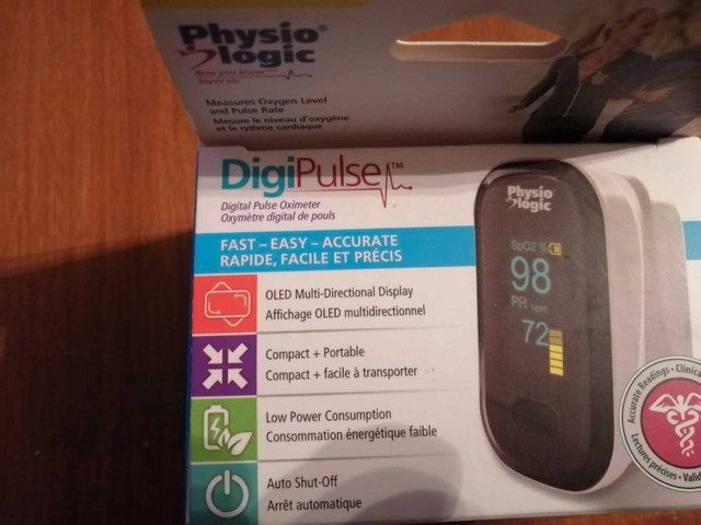 petit appareil pour tester Oxygen et poul neuf  dans Santé et besoins spéciaux  à Longueuil/Rive Sud - Image 2