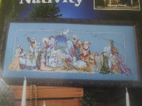 O Holy Night Nativity LFT114 by Stoney Creek cross stitch patter
