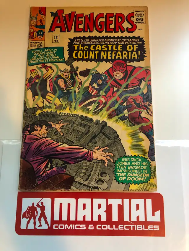 1st Count Nefaria in Avengers #13 comic $50 OBO63611955559043120
