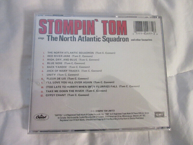 Lot:  2 New in plastic CD Stompin Tom, 1 used cassette tape in CDs, DVDs & Blu-ray in Timmins - Image 3