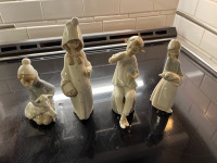 Four Lladros figurines