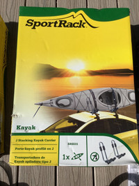 Sportrack J stacking kayak racks - holds 2 kayaks