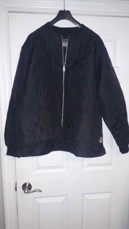 2XL Black Light Weight Freezer  Jacket in Exercise Equipment in Norfolk County