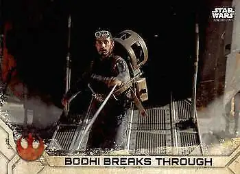 2017 Topps Star Wars Rogue one Series 2 # 77Bodhi Breaks Through, View more
