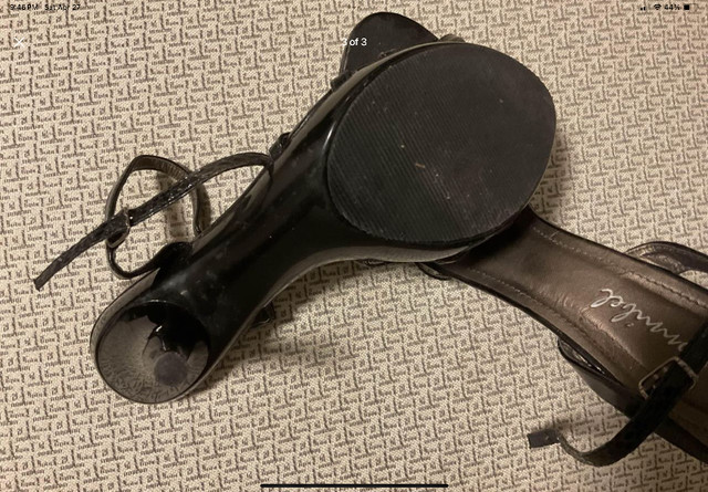 Black patent leather heels in Women's - Shoes in Oakville / Halton Region - Image 3