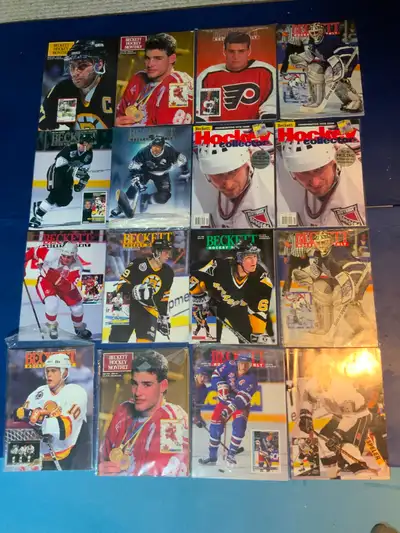 Beckett Hockey price guide magazines vintage, Gretzky, Lindros +, View more
