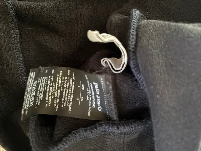 Palm Angels London Sprayed hoodie L in Men's in Calgary - Image 3