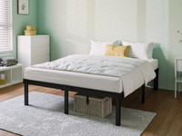 New Queen Platform Bed Frame, Noise free, No Box spring needed