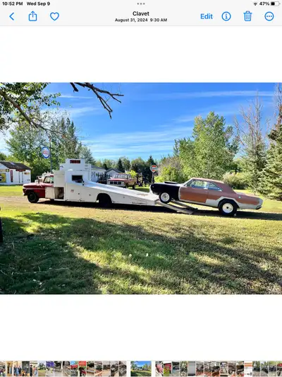 This truck has been around the Province for some time 1965 30 396 bbc engine with turbo 400 auto tra...