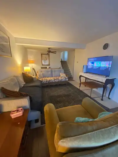 spacious room for rent, the room is private, the kitchen is shared.