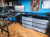 Computer/Gaming L-Shaped Corner Desk