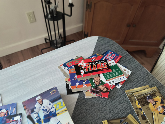 Hockey cards. Tim Hortons cards and mini sticks. in Arts & Collectibles in Sault Ste. Marie - Image 2