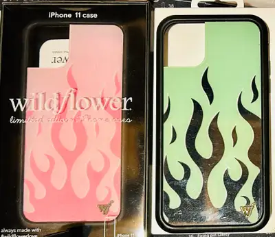 Two Wildflower Iphone 11 Cases In Very Good Condition