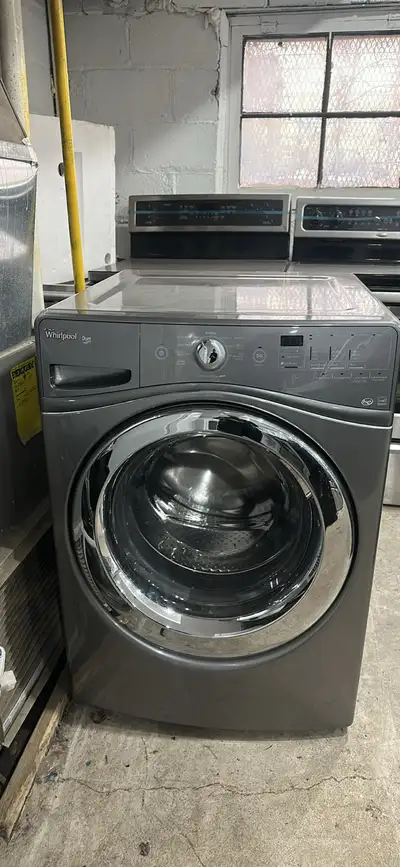 Whirlpool 27" inch front load washer, View more