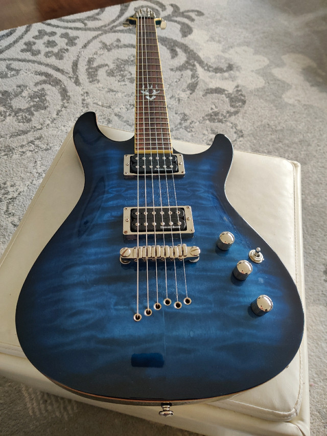 ☆IBANEZ☆SZ520 QM TRANS BLUE セットネック仕様☆