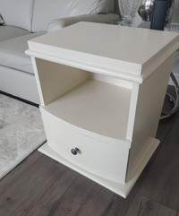 Space Saving Night Table with Drawer