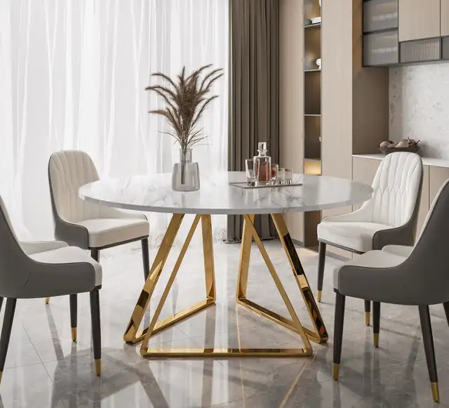 Round Dining Table in Dining Tables & Sets in Calgary - Image 7