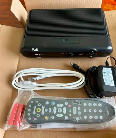 Bell VIP2502W HIGH DEF SET TOP BOX & REMOTE -NEW! The Bell VIP2502W is a wireless High Definition (H...