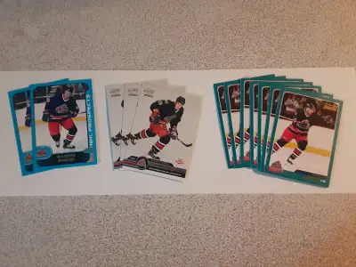 LOT DE CARTES DE HOCKEY ROOKIE DE MATHIEU DARCHE COLUMBUS, View more