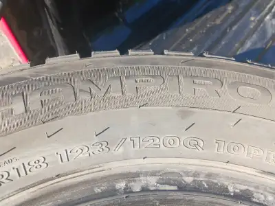 Champiro Ice Pro 2 LT 275-65R 18 123/120 10 PR 0.32 depth measured with caliper