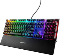 NEW!$192 SteelSeries Apex7TKL Backlit Mechanical Gaming Keyboard