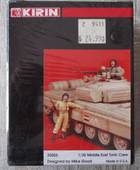 KIRIN #25003 Middle East Tank Crew 1:35 Hobby Model Kit