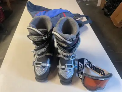 Head Size 250-255 Downhill Ski boot (Ladies size 8), View more