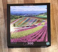 300 Pc Puzzle: Buffalo - “Rainbow Fields” Large Pieces