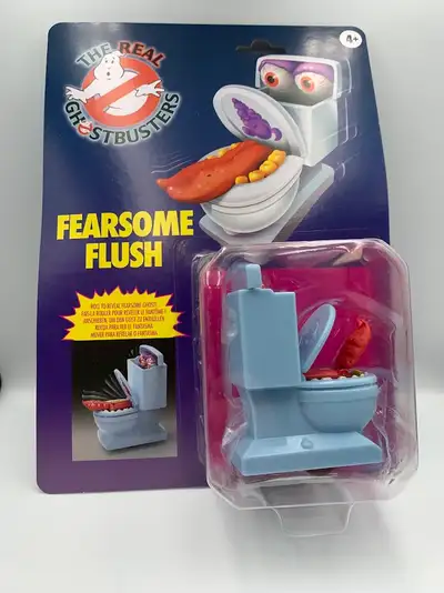 The Real Ghostbusters Retro Fearsome Flush Kenner Sealed 2021, View more