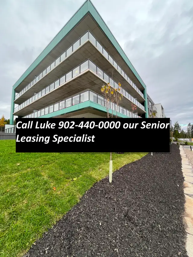 LUXURY 1 Bed + Den Seniors Only 50+ Nov 1st $1995 INCL HeatWater
