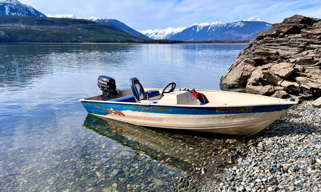 1996 Crestliner Kodiak 14’ Fishing Boat  in Powerboats & Motorboats in Kitimat - Image 3